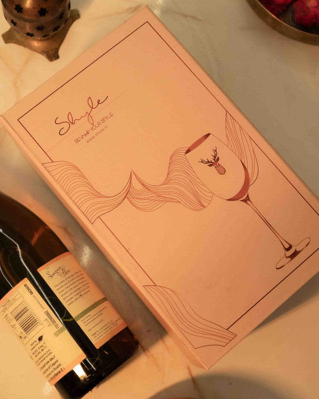 The Mystic Deer Wine Glass