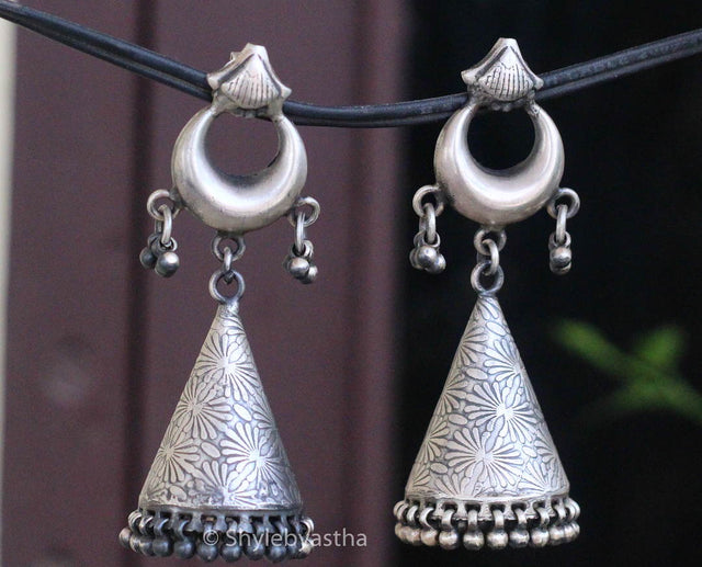 Anvaya Cone Shaped Jhumkas