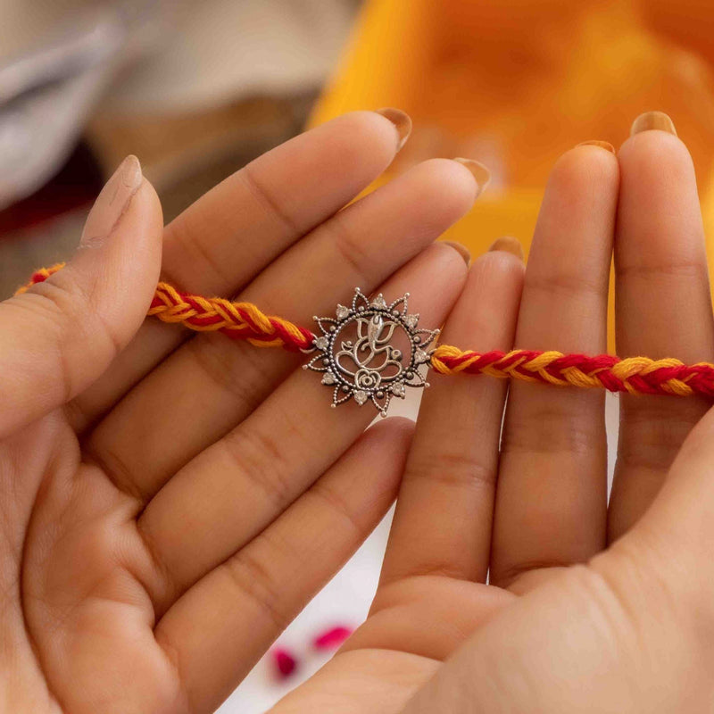 Anvaya Intricate Ganesha Shubh Rakhi