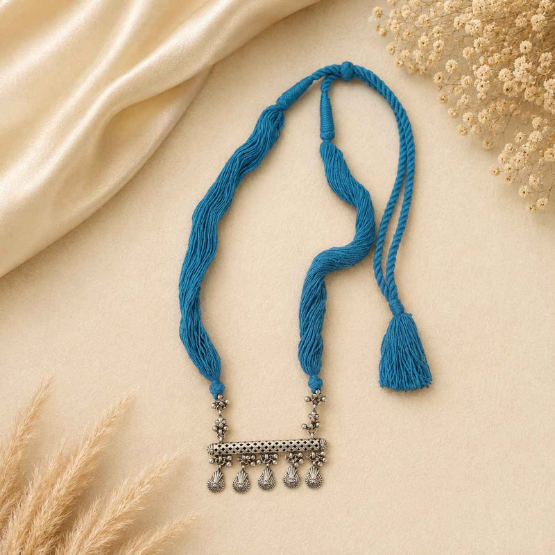 Anvaya Heritage Jaal Ghughri Dori Necklace