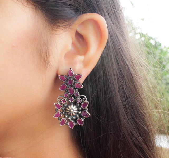 Anvaya Ruby Classic Studs