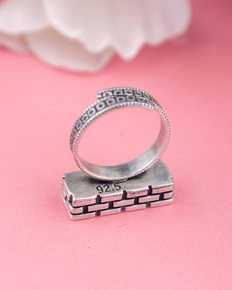 Anvaya Shri Ram Brick Auspicious Ring