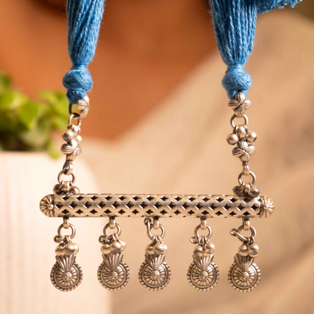 Anvaya Heritage Jaal Ghughri Dori Necklace