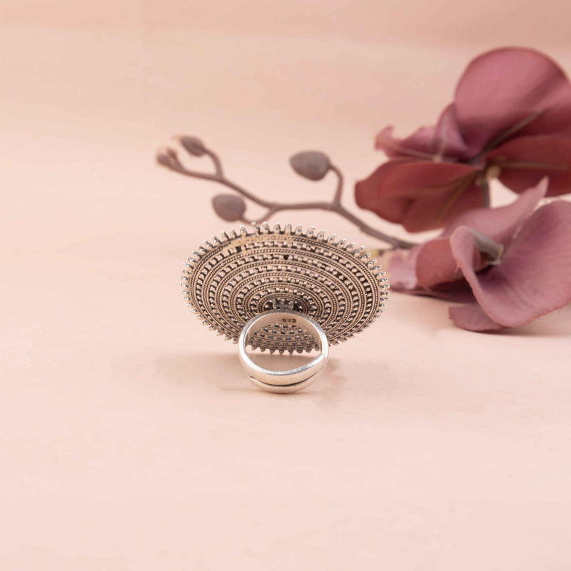 Anvaya Intricate Chakra Ring