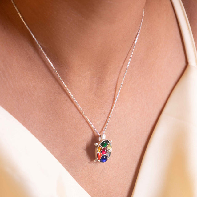 Anvaya Shaahi Tortoise Jadau Necklace