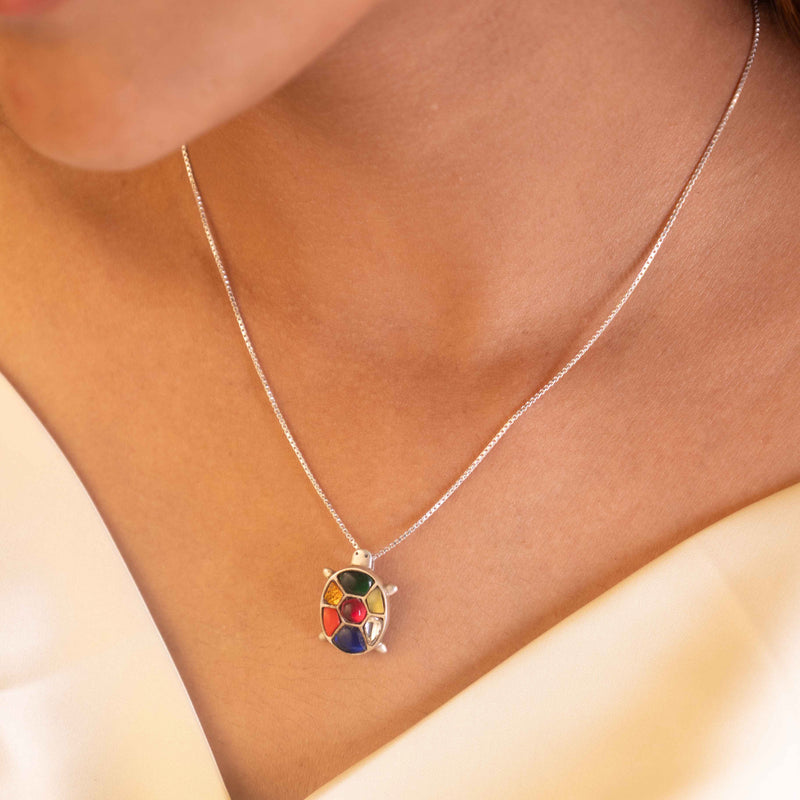 Anvaya Shaahi Tortoise Jadau Necklace