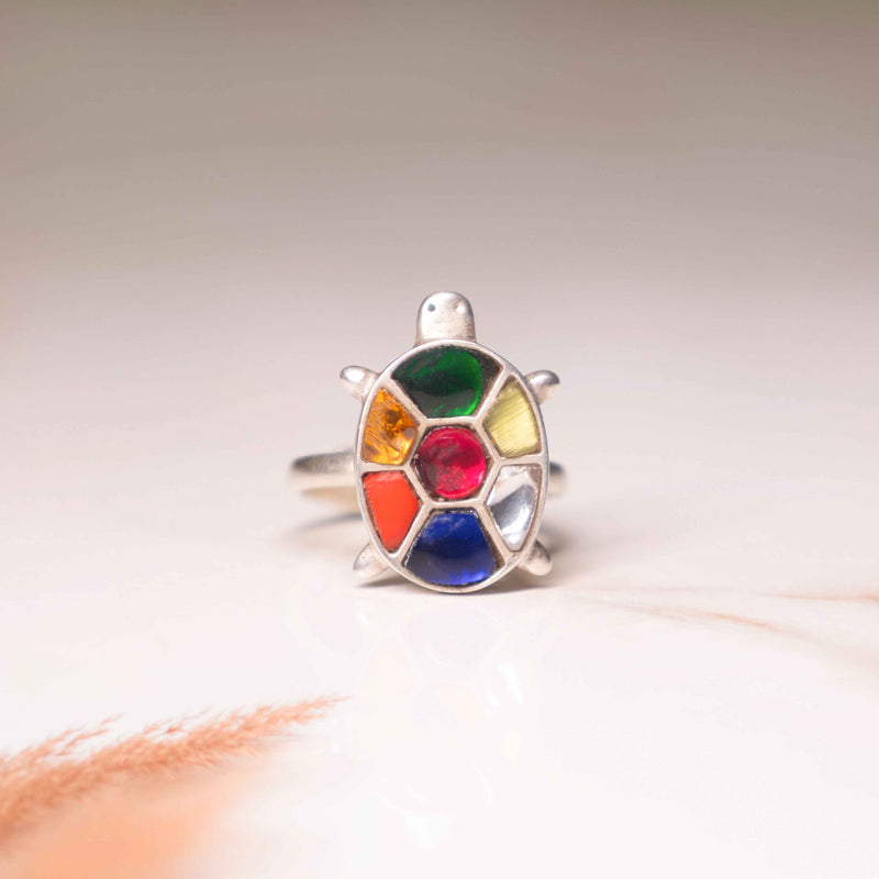 Anvaya Shaahi Tortoise Jadau Ring