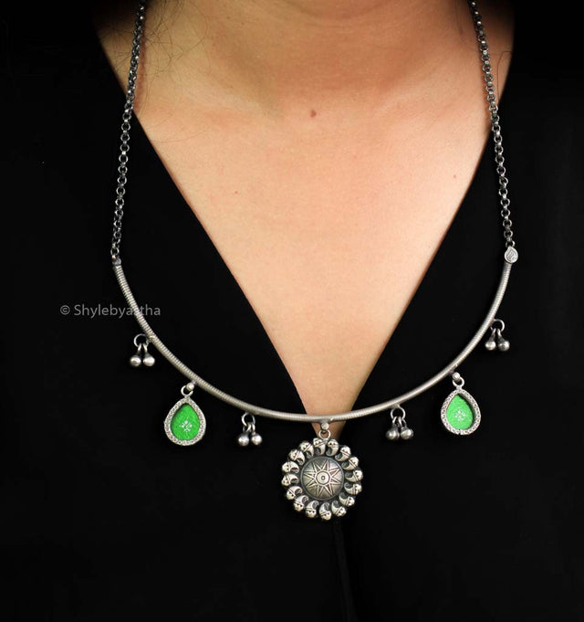 Dulari Handpainted Classic Necklace