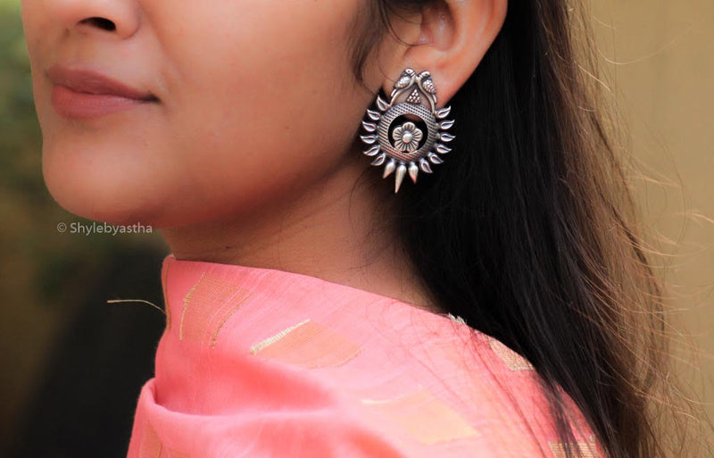Mizoya Mini Parrot Textured Studs