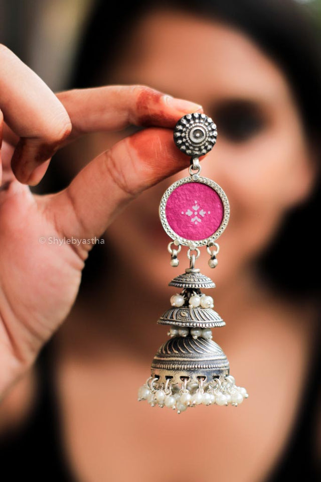 Dulari Triple Layer Jhumka