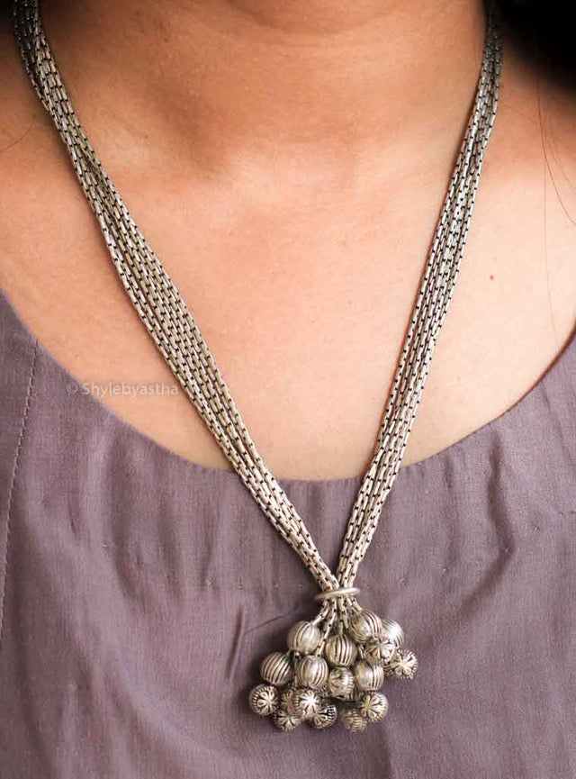 Tattva Ghughri Stacked Necklace
