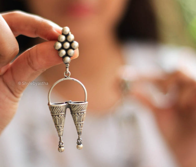 Mizoya Embossed Earrings