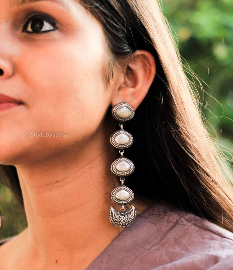 Mizoya Layered Quirky Earrings