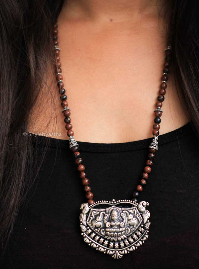 Anvaya Laxmi Deity Necklace