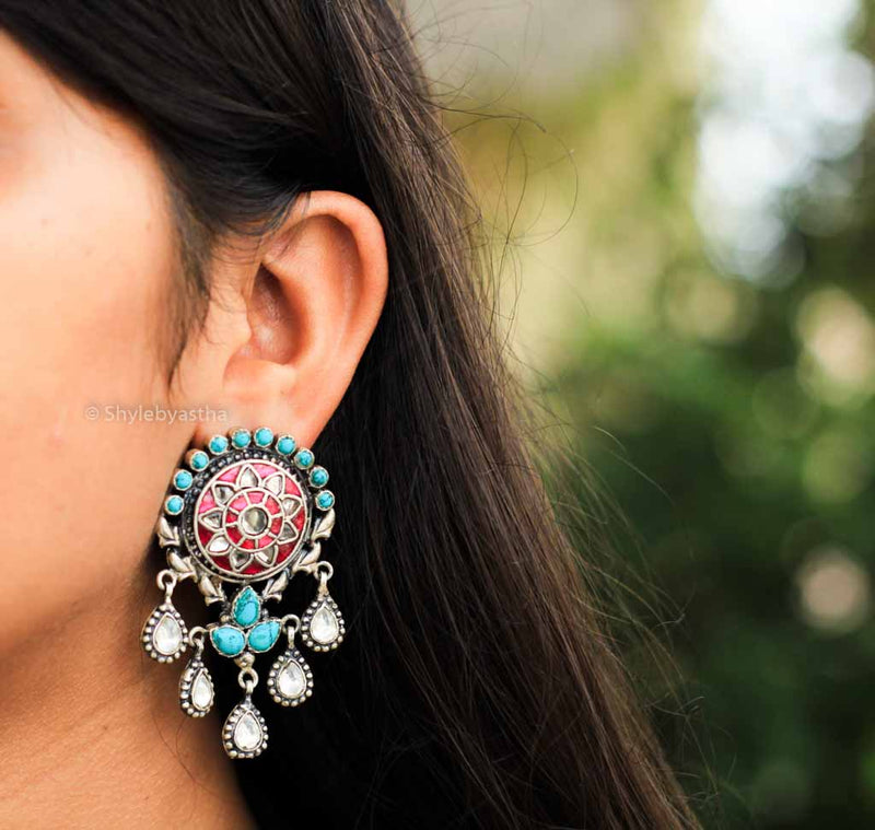 Tattva Jadau Drop Earrings