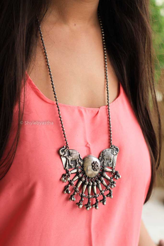 Anvaya Tribal Art Necklace