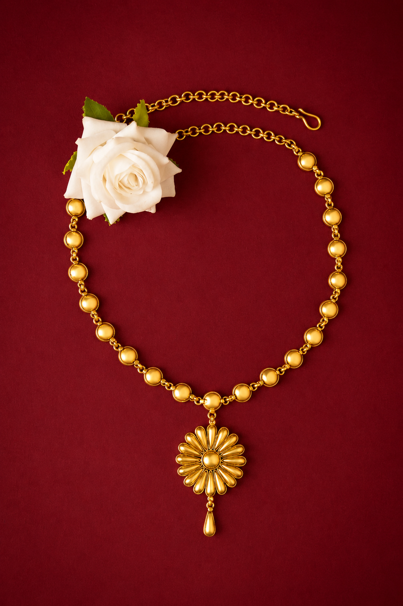 Mizoya Flower Motif Versatile Necklace