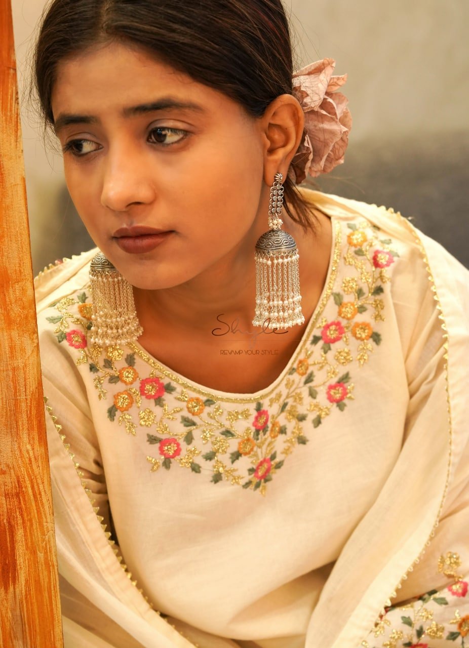 Dulari Freshwater Pearl Waterfall Jhumka