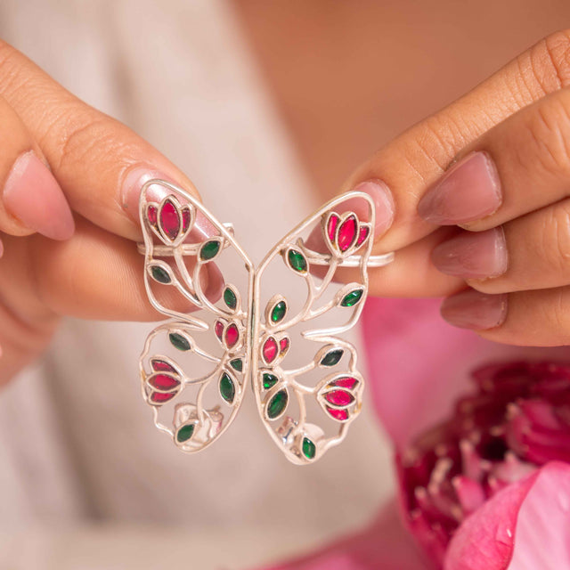 Dulari Titli Kundan Earcuff