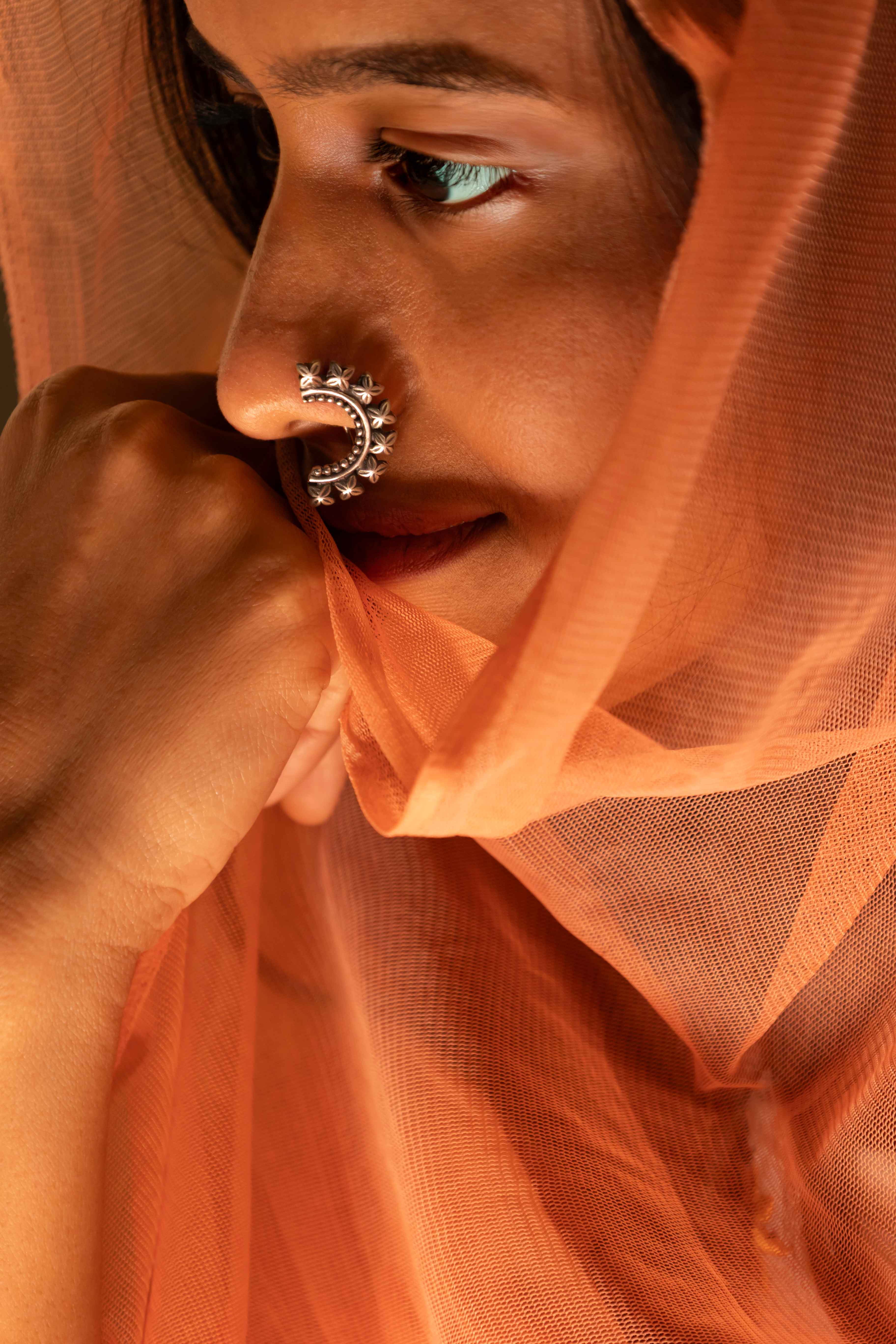 Mizoya Vintage Inspired Classic Pierced Nose Pin