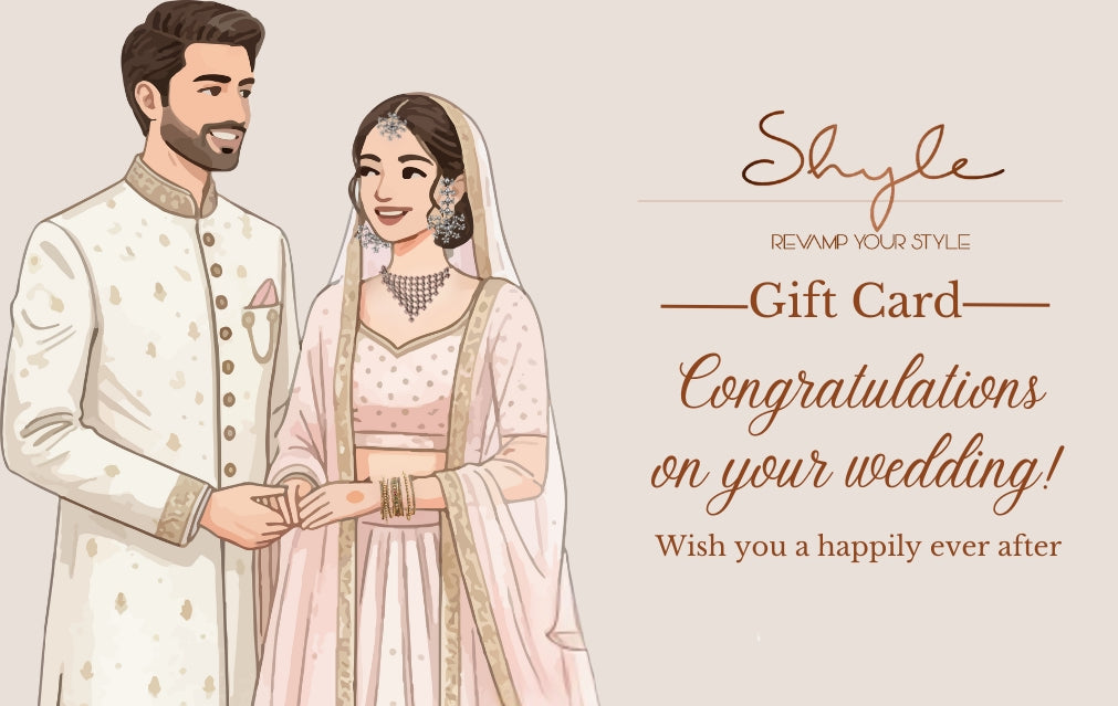Shyle Wedding Gift Card