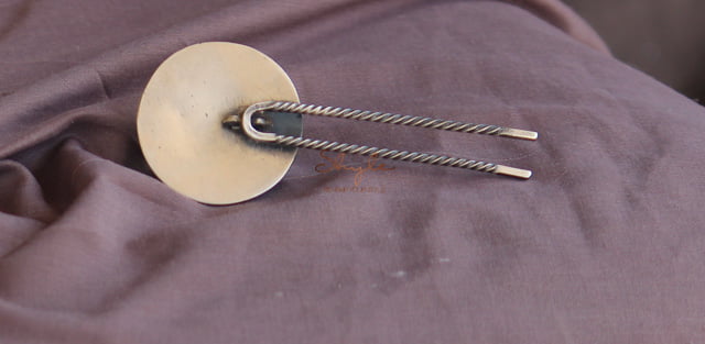 Mizoya Detailed Jhumka Juda Pin back