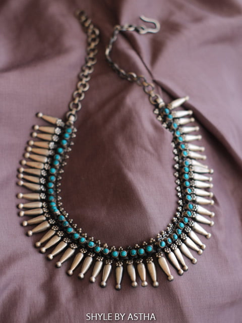 Adya Fine Turquoise Necklace