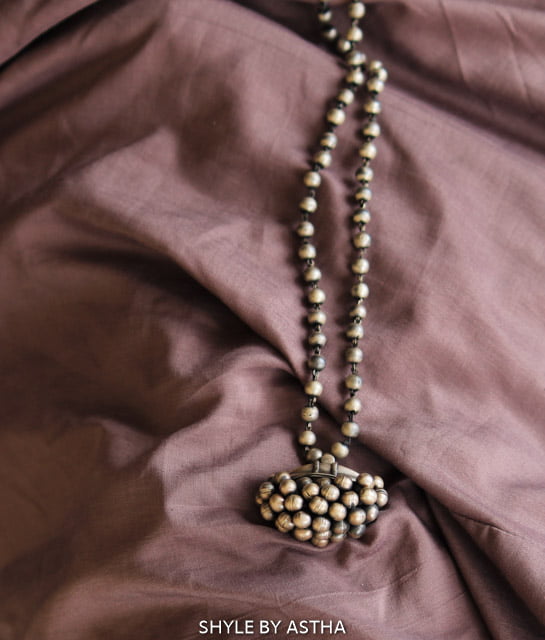 Moh Ghughri Cluster Ball Necklace