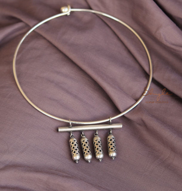 Qurbat Fine Jharonkha Round Ring Necklace