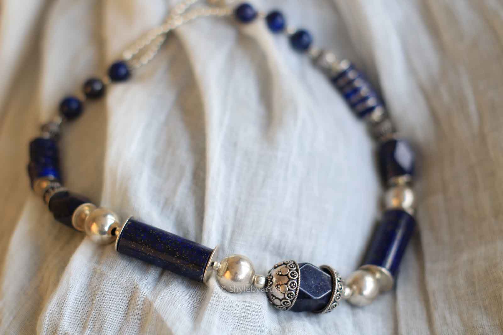 Tattva Lapiz Lazuli Necklace
