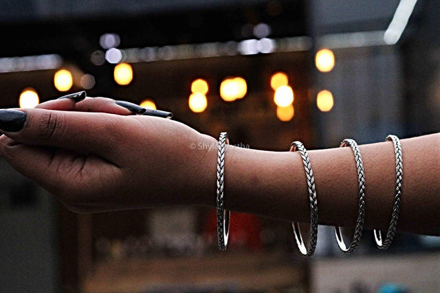 Adya Braid Knot Bangles primary