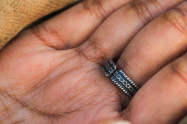 Qurbat Flower Ghughri Ring