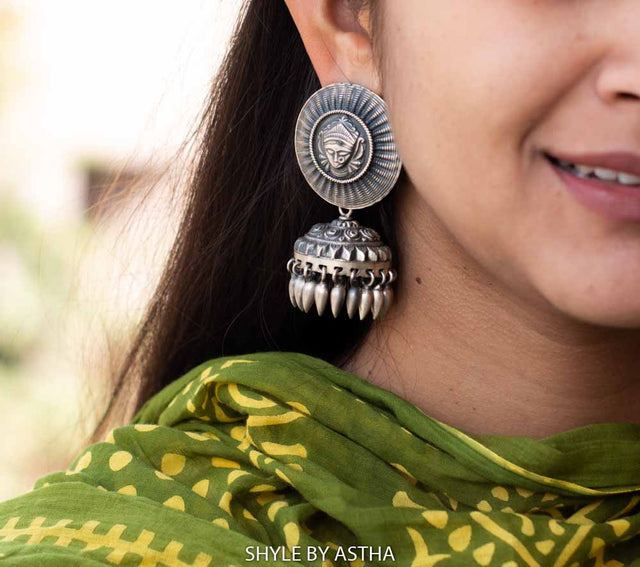 Mizoya Durga Detailed Jhumka