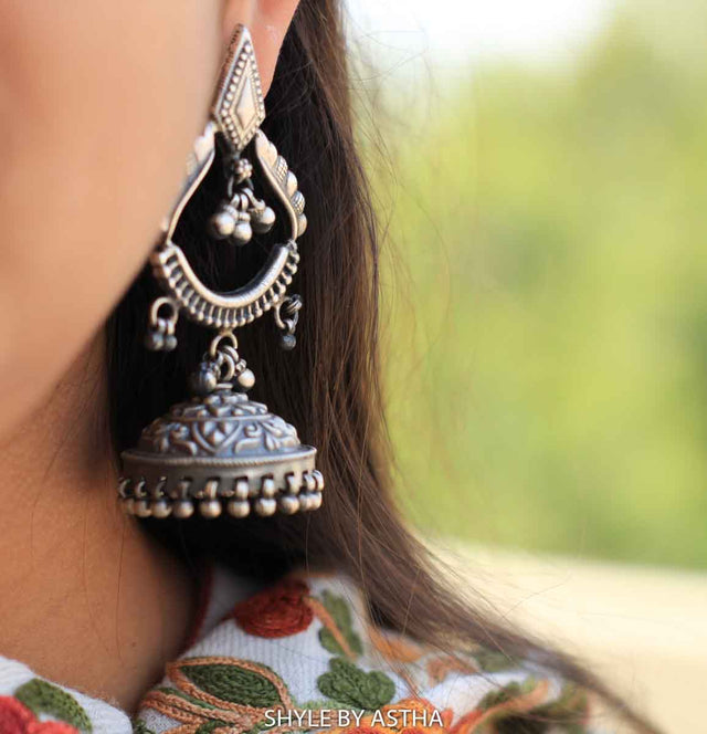 Mizoya Tribal Detailed Jhumka
