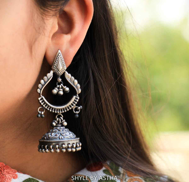 Mizoya Tribal Detailed Jhumka