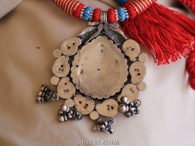 Anvaya Laxmi Ma Embossed Necklace