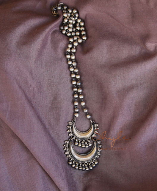 Adya Dual Chandra Necklace