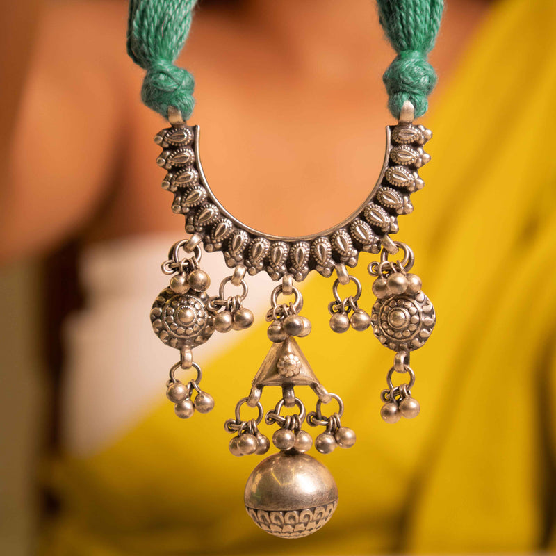 Jhumri Ghungroo Grace Dori Necklace