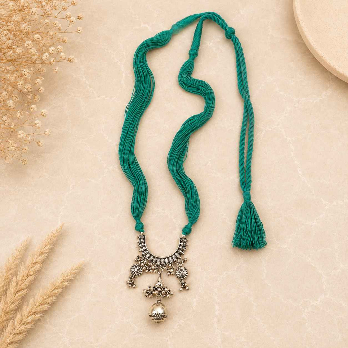 Jhumri Ghungroo Grace Dori Necklace