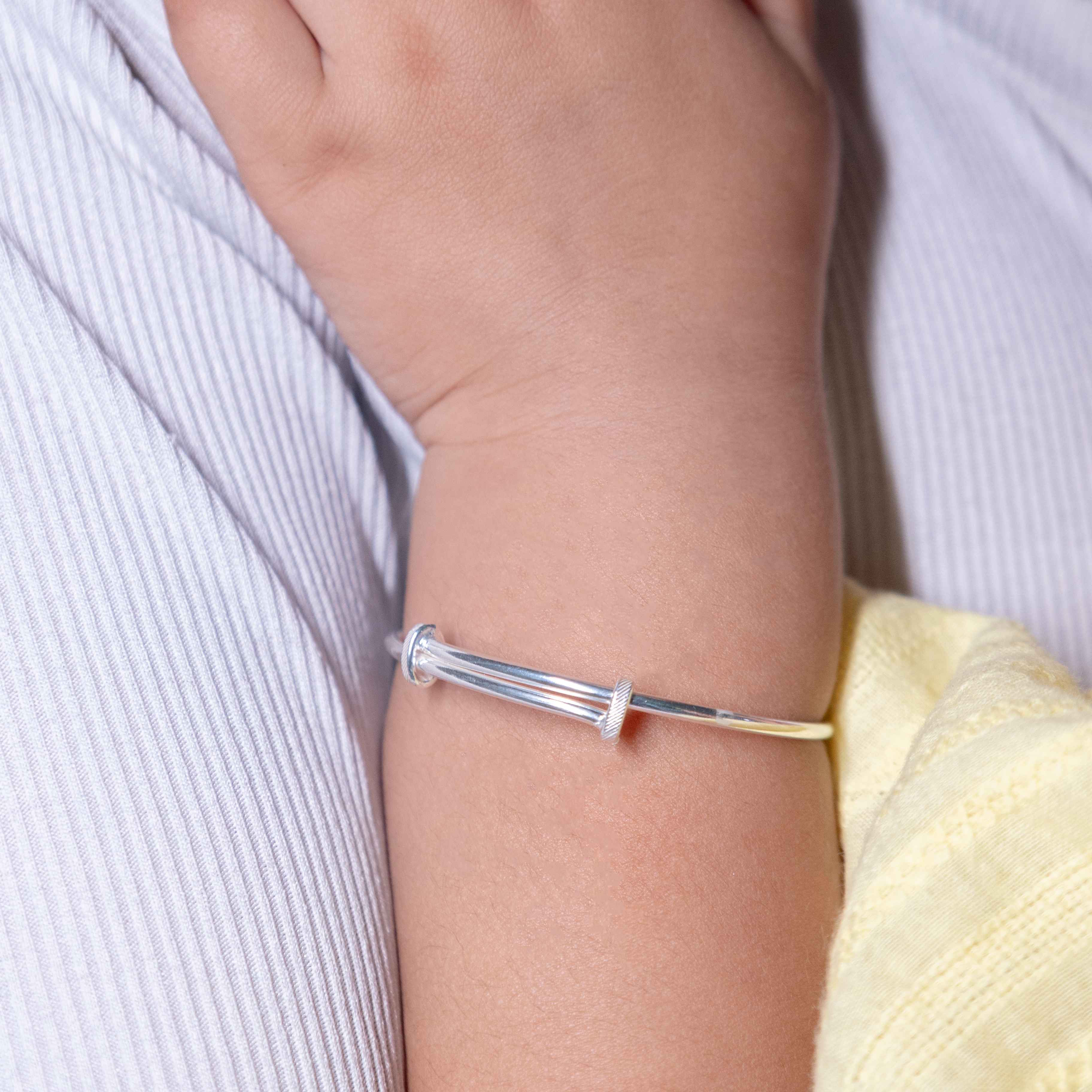 Lemon Zest Adjustable Baby Kada
