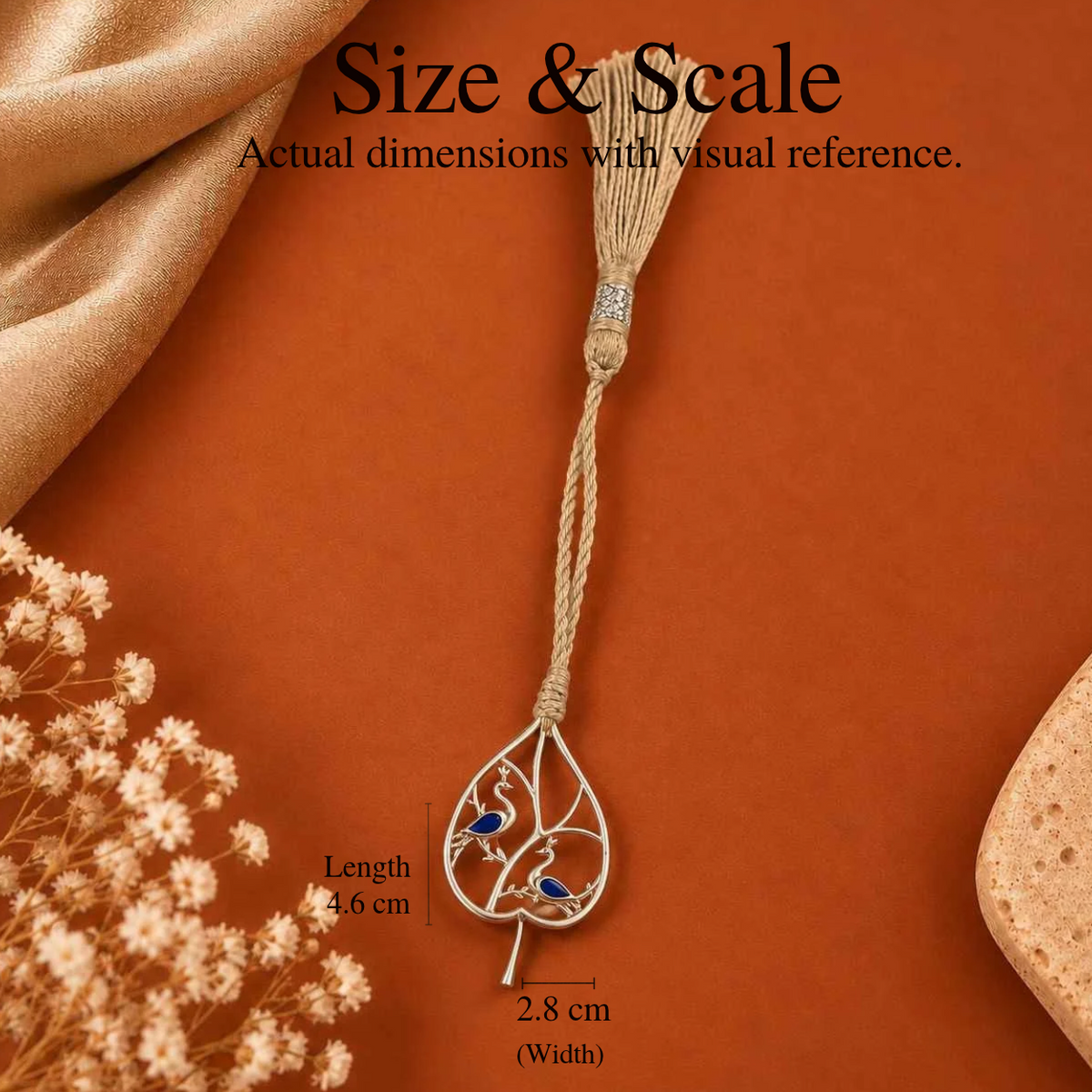 The Sacred Peepal Bookmark