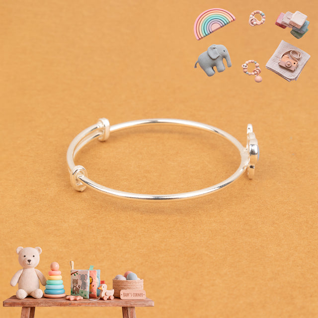 Little Elephant Adjustable Baby Kada