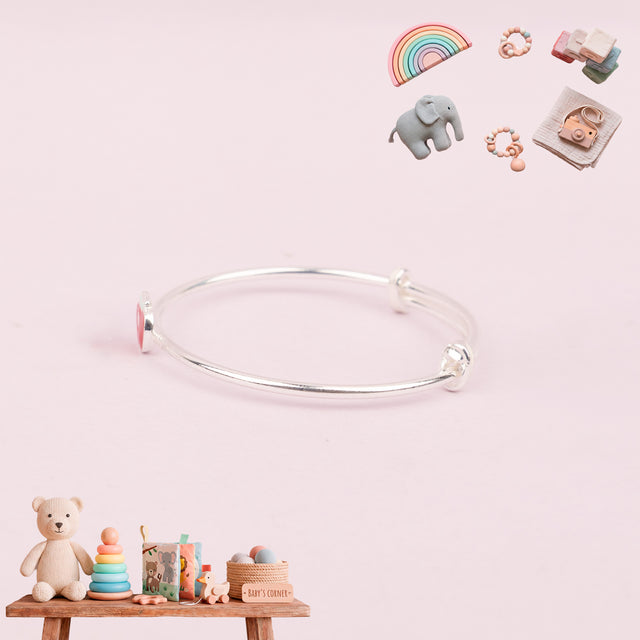 Little Red Apple Adjustable Baby Kada
