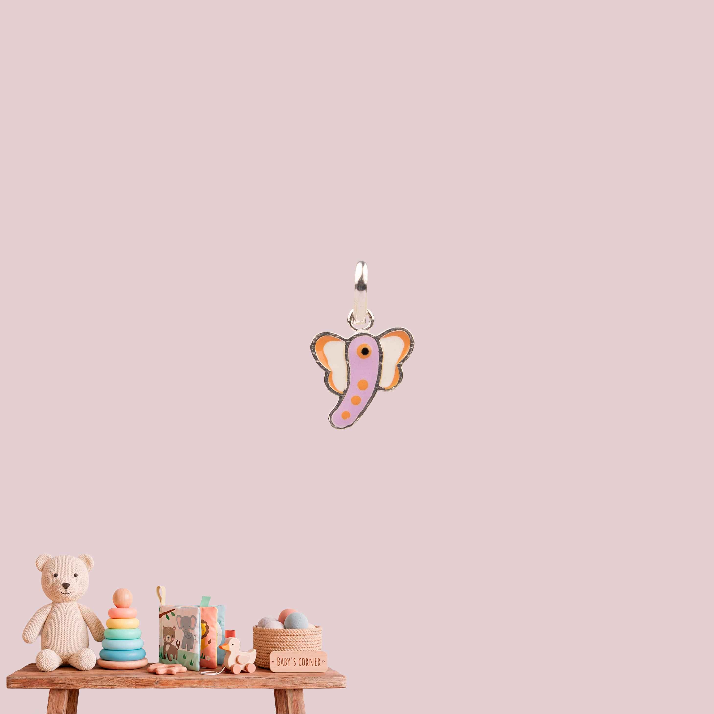 Little Purple Flutter Necklace