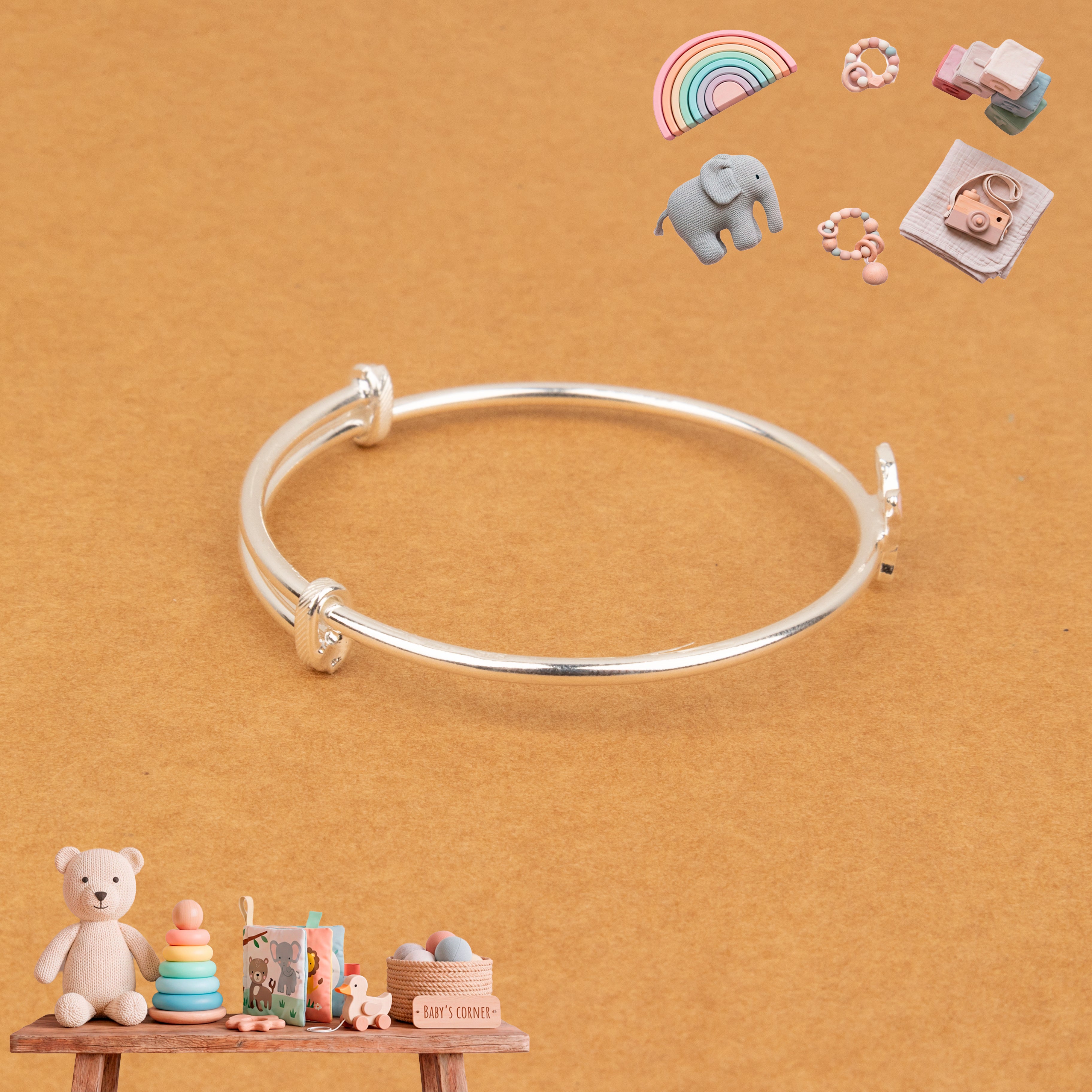 Mini Butterfly Adjustable Baby Kada