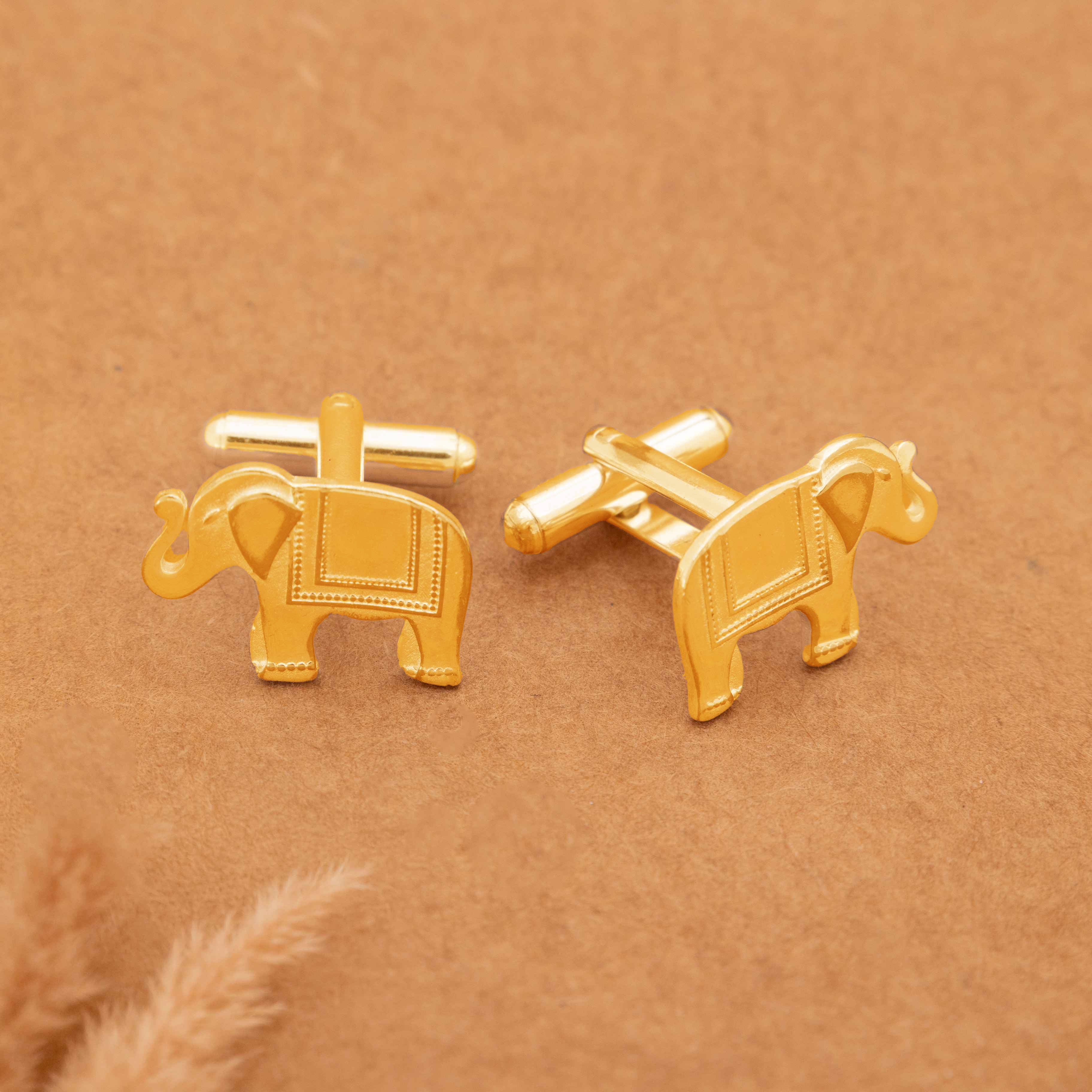 Mizoya Heritage Elephant Cufflink