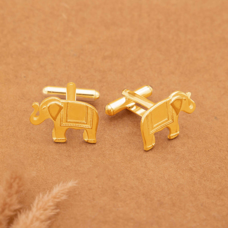 Mizoya Heritage Elephant Cufflink