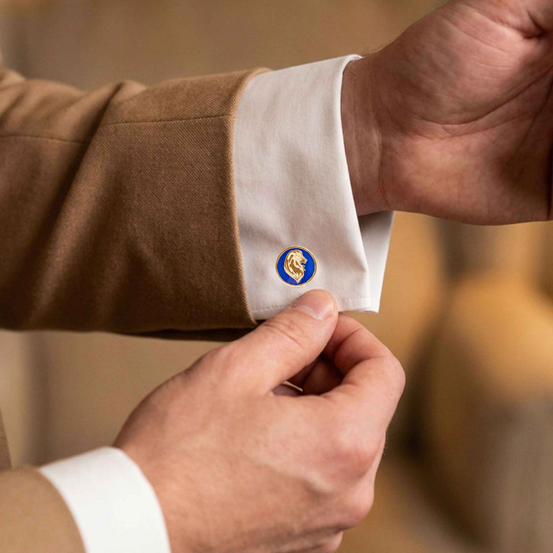 Mizoya Lion Crest Cufflinks