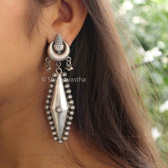 Mizoya Solid Silver Danglers