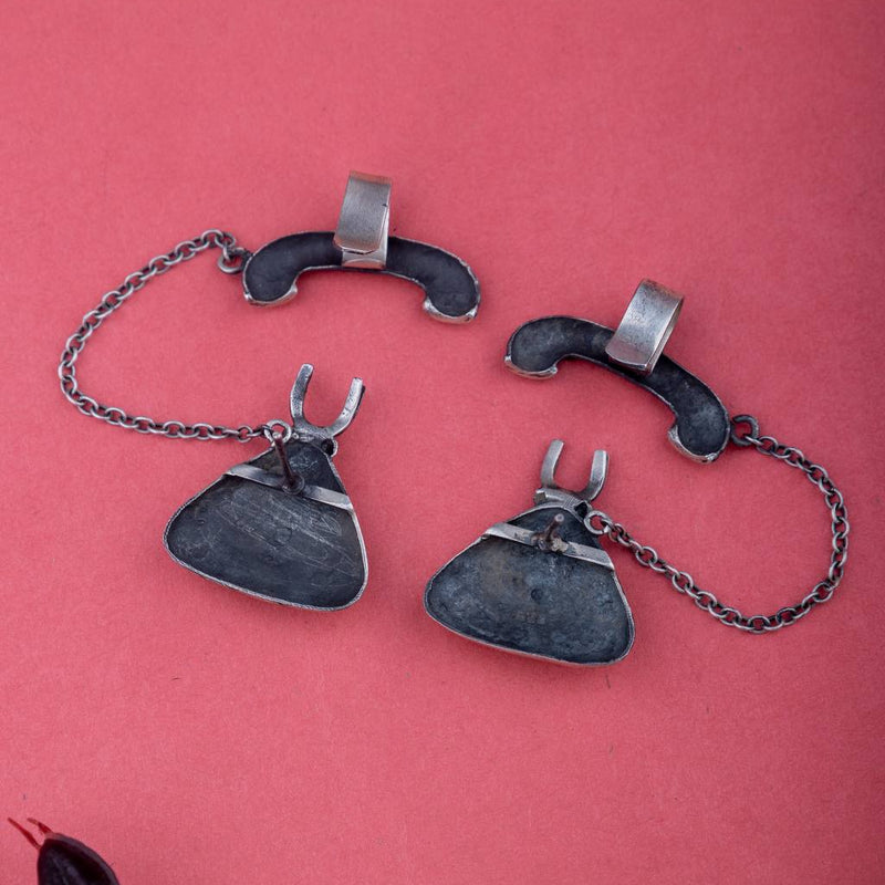 Mizoya Vintage Inspired Telephone Earcuff